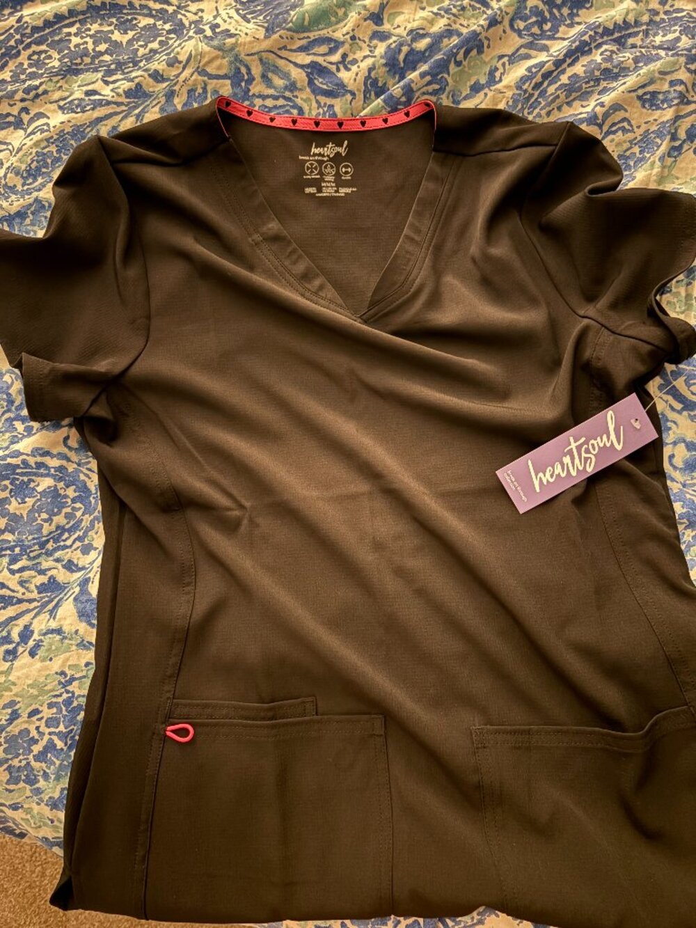 HeartSoul Scrub Top size Medium